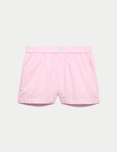 Pure Cotton Pyjama Shorts.