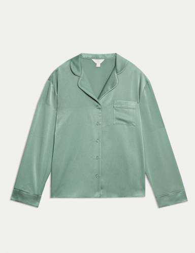 Dream Satin™ Revere Pyjama Top.