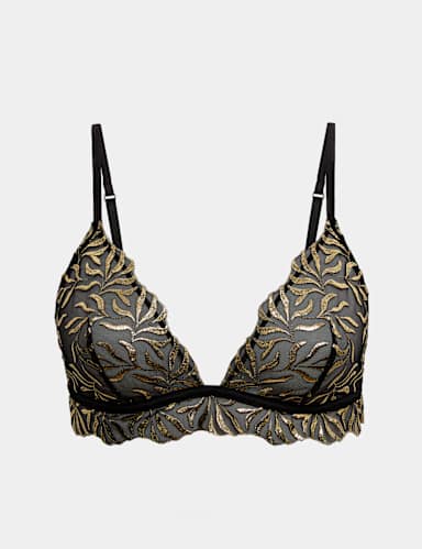 Enigma Embroidery Bralette.