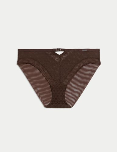 Vienna Lace High Leg Knickers.