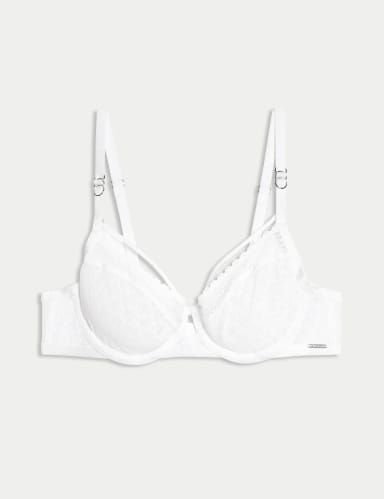 Vienna Lace Wired Balcony Bra (A-E).