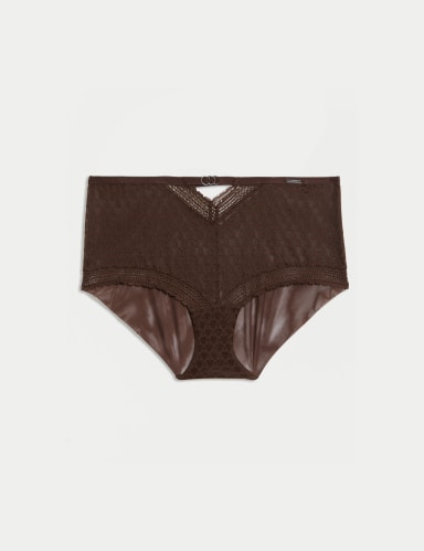 Vienna Lace High Rise Shorts.