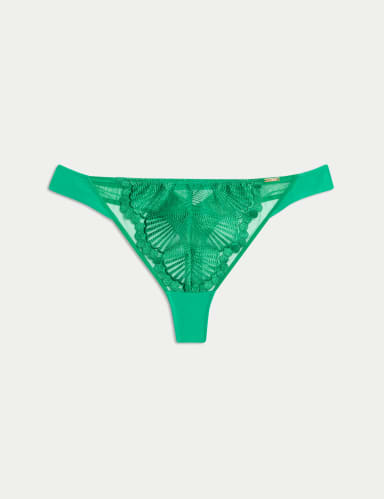 Leon Embroidery Thong.