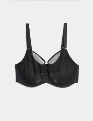 Kyoto Lace Wired Balcony Bra (F-H).