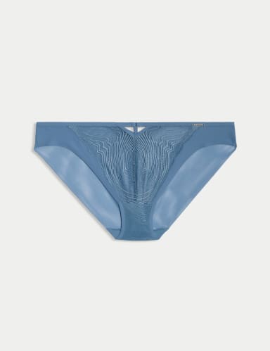 Kyoto Lace High Waisted High Leg Knickers.