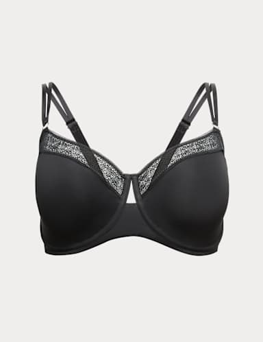 Boston Microfibre Wired Minimiser Bra (C-G).
