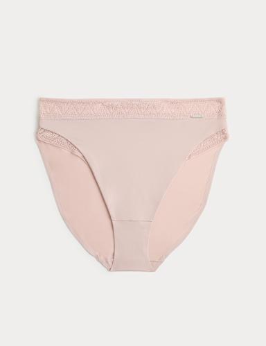 Boston Microfibre No VPL High Leg Knickers.