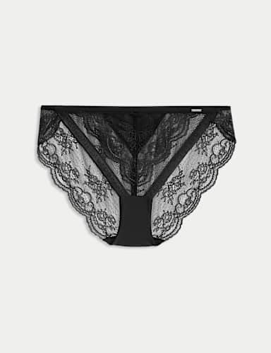 Murcia Lace High Leg Knickers.