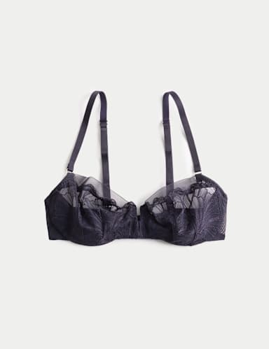 Monaco Wired Quarter Balcony Bra (A-E).