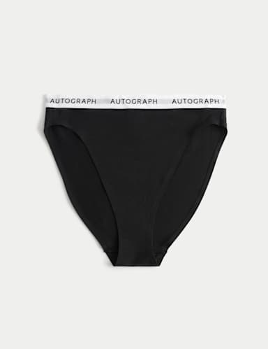 Lille Supima™ Cotton High Waisted High Leg Knickers.