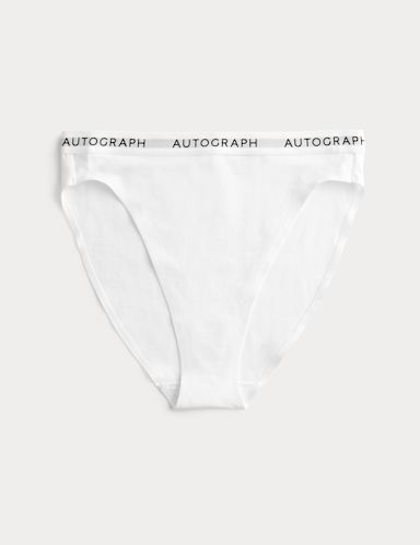 Lille Supima™ Cotton High Waisted High Leg Knickers.