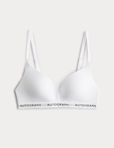 Lille Supima™ Cotton Non Wired Plunge Bra (A-E).