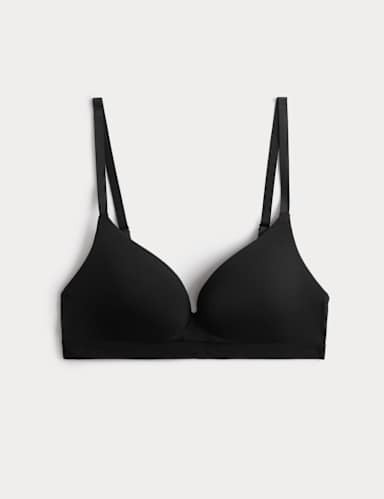 Lille Supima™ Cotton Non Wired Plunge Bra (A-E).