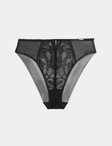 Savannah High Waisted High Leg Knickers.
