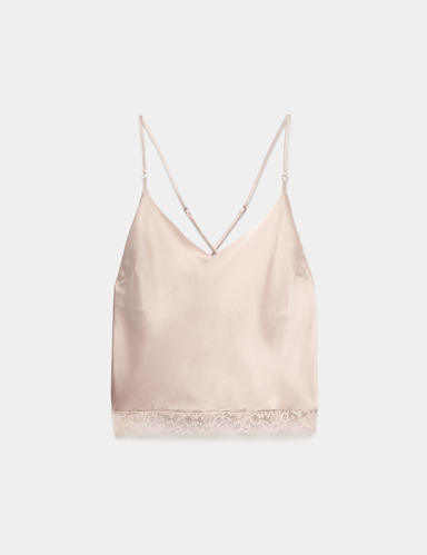 Silk & Lace Cami.
