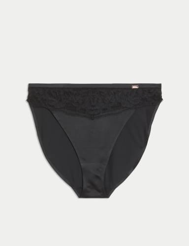 Contour High Waisted High Leg Knickers.