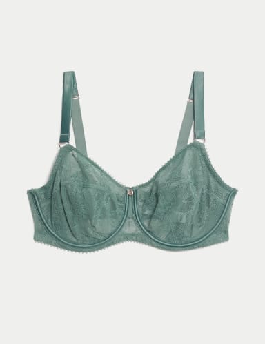 Rosa Lace Wired Balcony Bra (F-H).