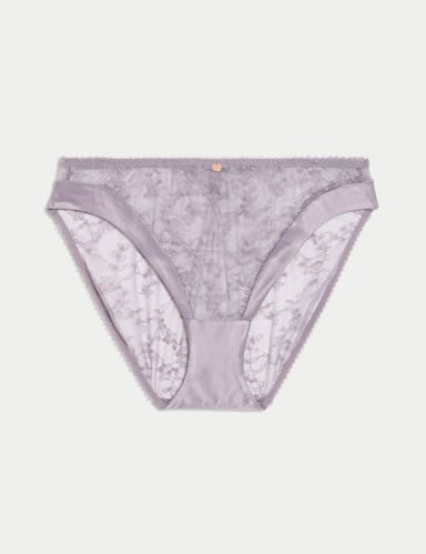Rosa Lace High Leg Knickers.