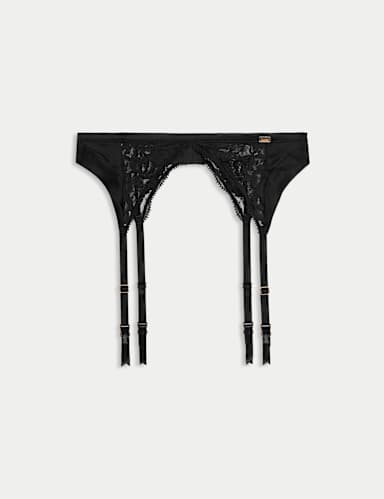 Silk & Lace Suspenders.