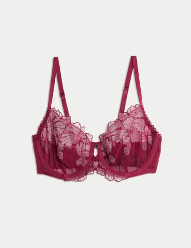 Passion Flower Wired Balcony Bra A-E.