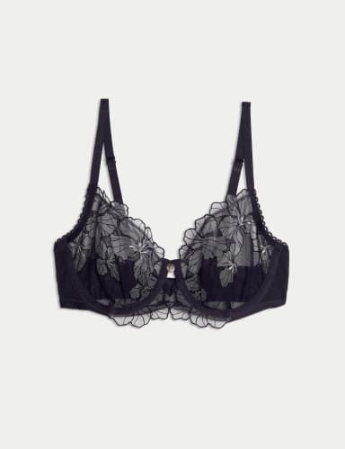Passion Flower Wired Balcony Bra A-E.