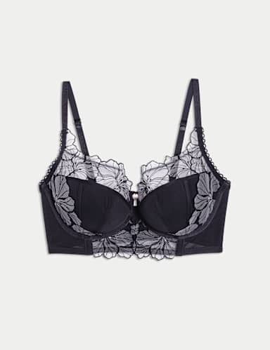 Passion Flower Wired Balcony Bra A-E.