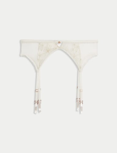 Trousseau Embroidery Suspender.