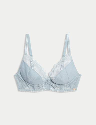 Sweet William Wired Longline Plunge Bra (A-E).