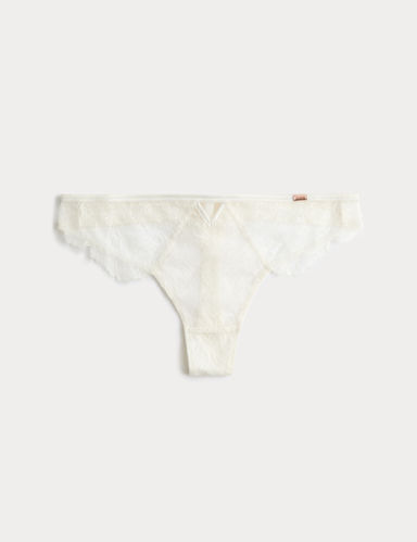 Forget Me Not Lace Thong.