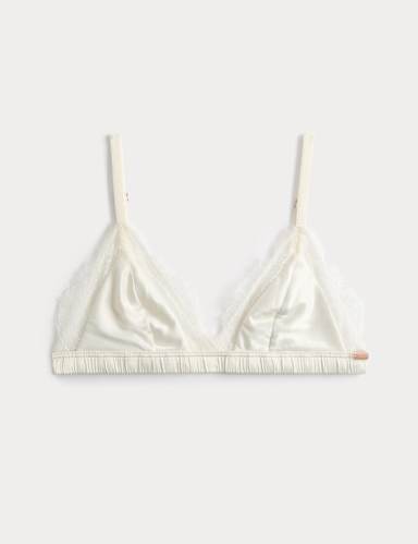 Forget Me Not Lace Non Wired Bralette (A-E).