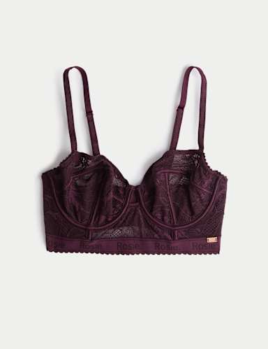 LaceWear Wired Longline Balcony Bra (A-E).