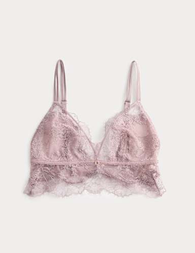 Nolana Lace Non Wired Bralette (A-E).