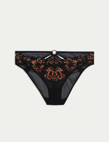 Vera Lace High Leg Knickers.