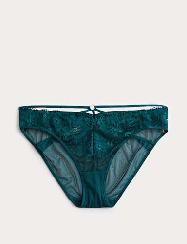 Vera Lace High Leg Knickers.