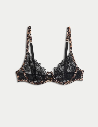 Gala Embroidery Wired Balcony Bra (A-E).