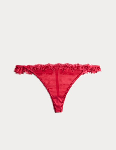 Magda Embroidery Thong.