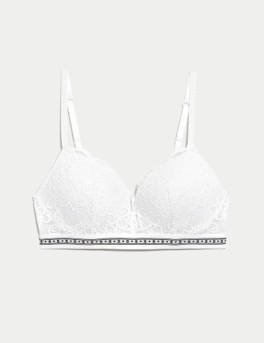 Cleo Lace Non Wired Push Up Bra A-E.