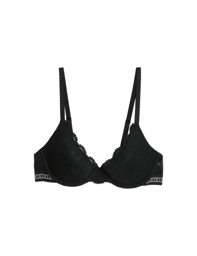 Cleo Lace Wired Demi Cup Bra (A-E).
