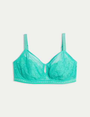 Cleo Lace Wired Minimiser Bra.
