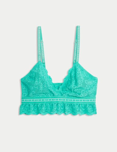 Cleo Lace Non Wired Bralette A-E.