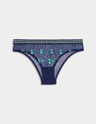 Karina Embroidery Brazilian Knickers.