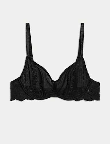 Hanna Glossie Wired Scoop Bra (A-E).