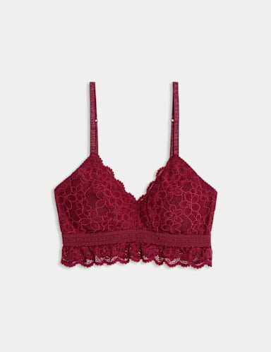 Cleo Lace Non Wired Bralette A-E.