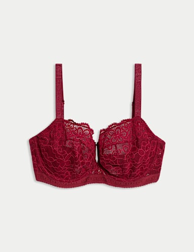 Cleo Lace Wired Balcony Bra (F-H).