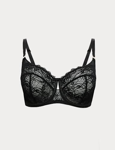 Ida Lace Wired Balcony Bra (F-H).