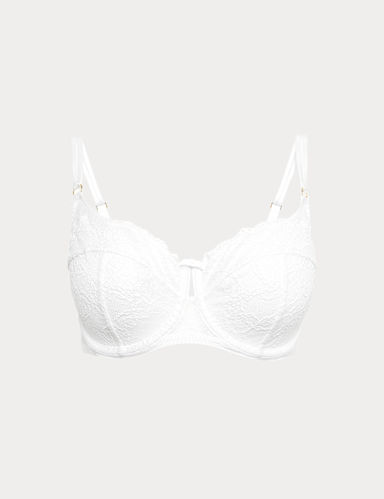 Ida Lace Wired Balcony Bra (F-H).