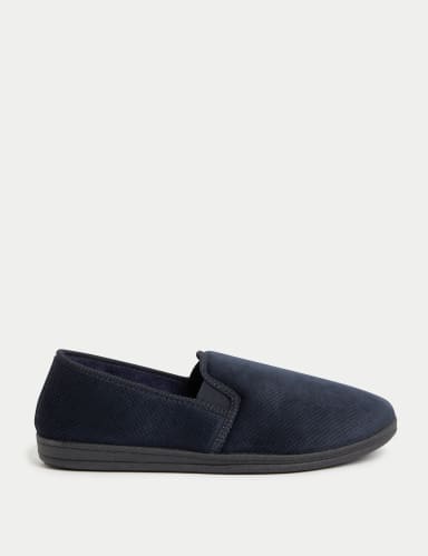 Mens slippers marks spencer hotsell