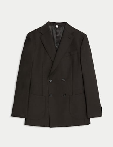 Tailored Fit Wool Rich Suit Jacket.