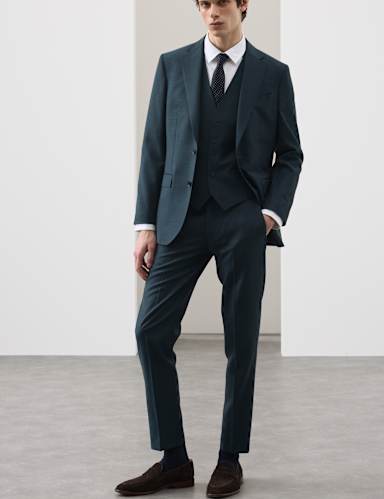 British Wool Rich Waistcoat with Mohair.