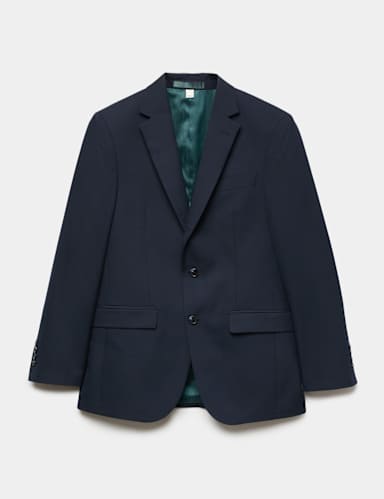 Tailored Fit Textured Jacket.